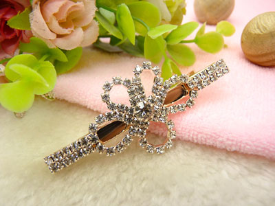 韩国鸭嘴夹发饰水钻发夹边夹一字夹刘海夹头夹