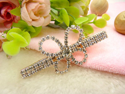 韩国鸭嘴夹发饰水钻发夹边夹一字夹刘海夹头饰