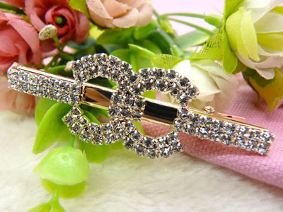 韩国鸭嘴夹发饰水钻发夹边夹一字夹刘海夹头饰