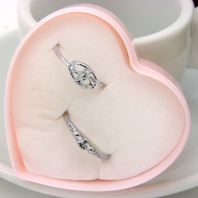 韩版 潮人姐妹钛钢戒指 情侣戒指姐妹指环	