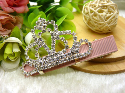 韩版水钻发夹蝴蝶结鸭嘴夹抓夹刘海一字夹顶夹边夹