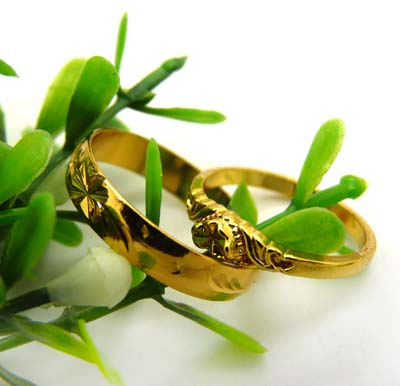 终身保色男女情侣戒指 满天星爱心戒指指环（7*7）	