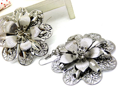 白银镀白金正品 仿白银耳饰 耳挂韩版 