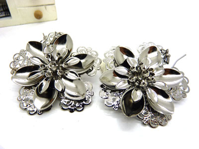 白银镀白金正品 仿白银耳饰 耳挂韩版