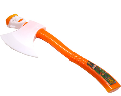 大号闪光音乐喊话 熊二快跑板斧 发光发亮发声 斧头 -110光头强斧头	