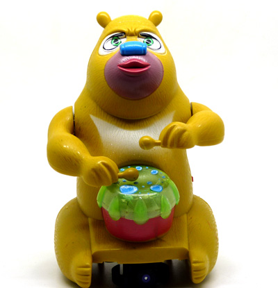 熊出没 超级鼓手 灯光 鼓声 转动相结合139-12	