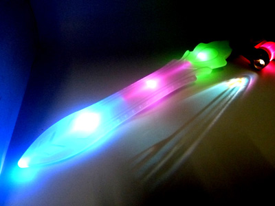 投影音乐刀剑玩具儿童宝剑 闪光剑熊出没宝剑 NO:888B	