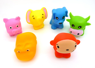 仿真捏捏乐发声出气 发泄玩具 整蛊减压-牧场动物包(叫叫搪胶动物包)