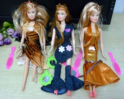 芭比娃娃玩具礼盒公主芭比梦幻女孩玩具