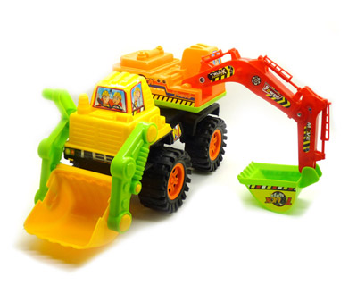汽车工程车玩具 儿童玩具耐摔汽车 -工程车2032	