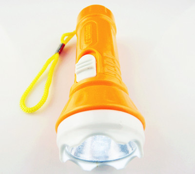 迷你手提式/雪花灯头/LED灯光/可更换电池/手电筒	