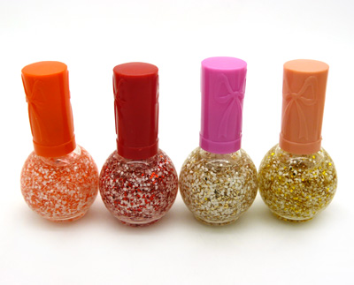 快干环保指甲油 彩色炫丽甲油 闪亮星空指甲油	