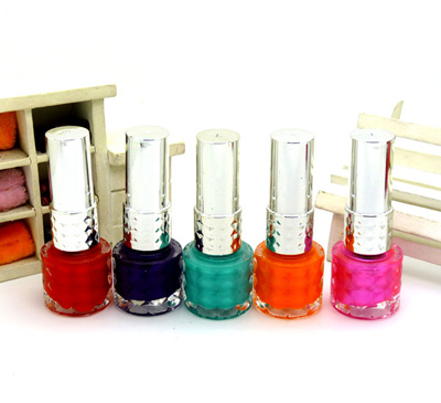指甲油 彩色美甲工具用品 裸色亮片指甲油	