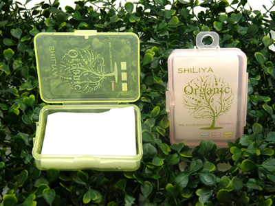 小树苗绿色环保不伤指甲洗甲棉洗甲巾 轻松卸甲巾