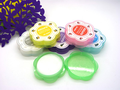 水果味洗甲巾洗甲棉 芳香卸甲巾棉洗甲巾 果味-梅花洗甲水