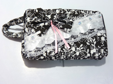 布艺碎花零钱包 