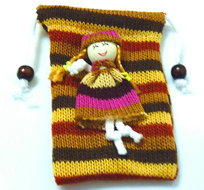 毛线娃娃系列/手机包 