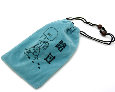 手机袋 松紧拉绳便携式 眼镜袋 首饰袋 新款个性多用袋大号 