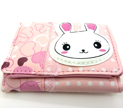 短款时尚钱包 韩版新款女士钱包 可爱三折小钱包 皮夹卡包