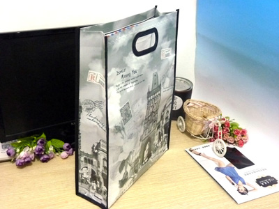 大号环保袋印花包卡通购物袋手提休闲礼品袋 韩国环保手提袋（大号）