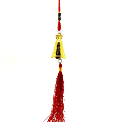 节日气氛/中国结 手工材料 挂绳/挂件结 古钟挂件	