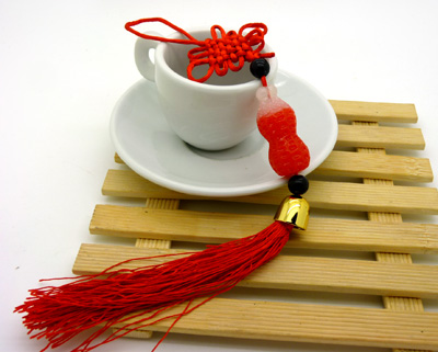 精品中国结 汽车挂饰 中国特色手工艺品 手工编织 幸运葫芦挂件