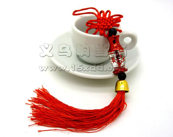 精品中国结 汽车挂饰 中国特色手工艺品 手工编织 幸运葫芦挂件