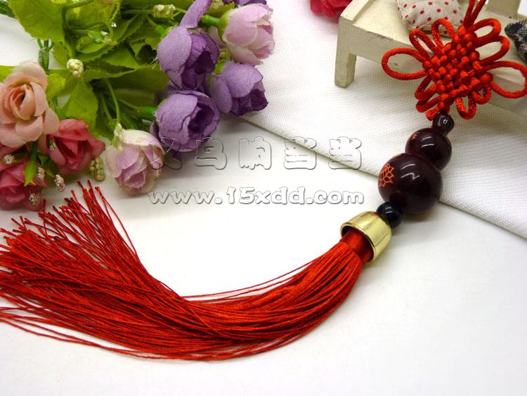 中国结主席出入平安观音大悲咒汽车挂件/车内饰品 葫芦福汽车挂件