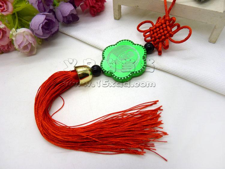 中国结主席出入平安观音大悲咒汽车挂件/车内饰品 葫芦福汽车挂件	