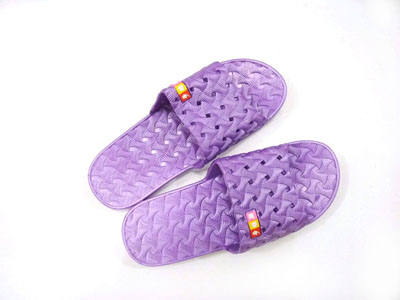 新款正力塑料浴室拖鞋男夏季潮流拖鞋居家厚底防滑凉拖鞋 -1502