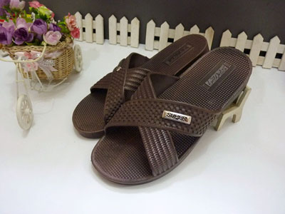 夏季新款潮男女加肥加大凉拖鞋厚底防滑塑料居家洗澡拖鞋 -A-05