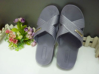 夏季新款潮男女加肥加大凉拖鞋厚底防滑塑料居家洗澡拖鞋 -A-05