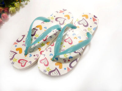 2014新款卡通爱心人字拖鞋 韩版创意夏季卡通拖鞋沙滩凉拖鞋 -201 