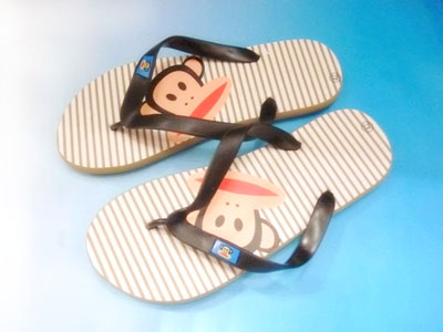 大嘴猴夹脚沙滩拖鞋 拖女夏休闲凉拖韩版平跟人字拖鞋凉鞋潮-鞋防滑-----大嘴猴