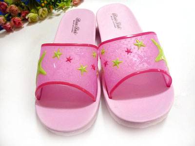 新款夏季情侣凉拖鞋女居家拖鞋塑料洗澡防滑-----5107