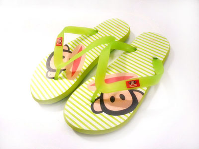 大嘴猴夹脚沙滩拖鞋 拖女夏休闲凉拖韩版平跟人字拖鞋凉鞋潮-鞋防滑----大嘴猴
