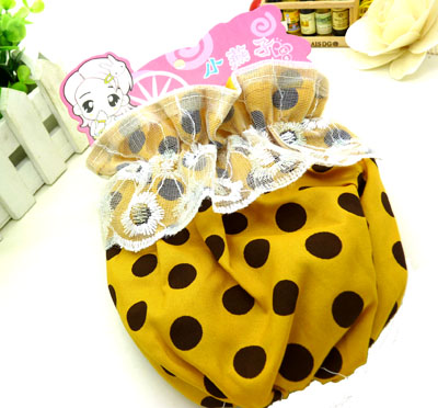 独家设计大点点卡通蕾丝防水袖套 家务袖套护袖套袖