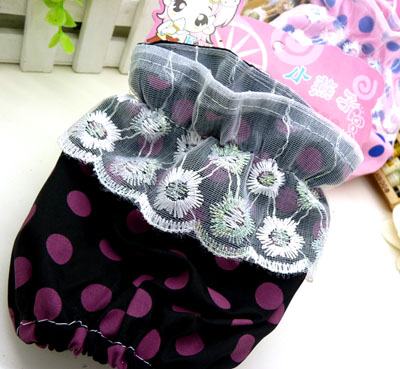 独家设计大点点卡通蕾丝防水袖套 家务袖套护袖套袖