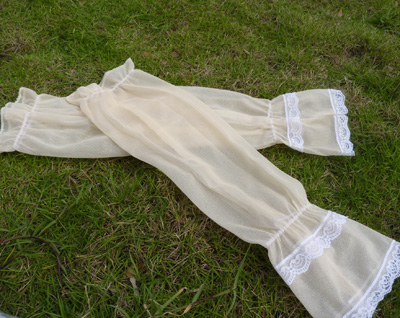 新款开车骑车长款遮阳袖套 淑女防紫外线套袖 蕾丝袖套-38