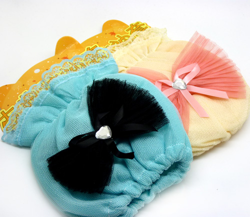 蝴蝶结镶钻蕾丝套袖 女士宝宝时尚网式袖套 35-26