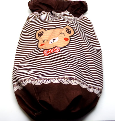 新款小燕子卡通袖套 学生条纹印花防污套袖 50-51