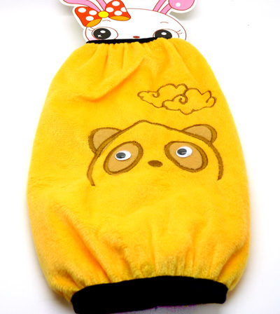 最新款式卡通时尚长款袖套 金丝绒秋冬季毛绒套袖  7-32