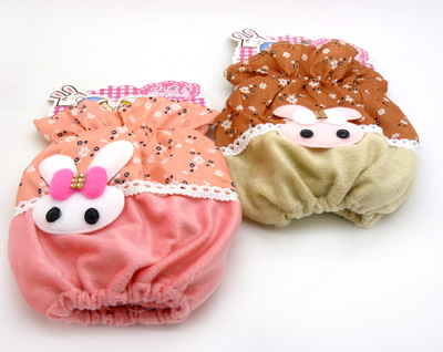 蝴蝶结防污韩国时尚灯笼套袖 韩版毛绒蕾丝袖套