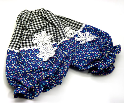 韩版袖套 镶钻绣花波点防污长款套袖 25-28	