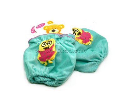 韩国可爱卡通套袖护袖女秋冬儿童成人毛绒袖套 -6号	