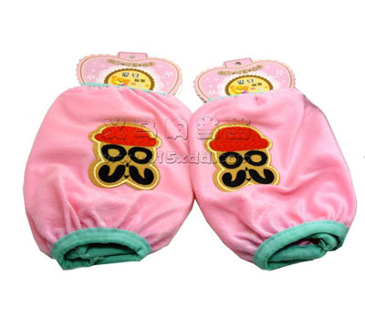 可爱短款套袖冬季女款卡通护袖儿童成人保暖毛绒袖套防污袖头 -7号