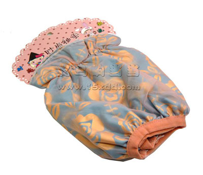 秋冬新款个性迷彩防污双层网纱套袖 女通用护袖套短款 -6号	