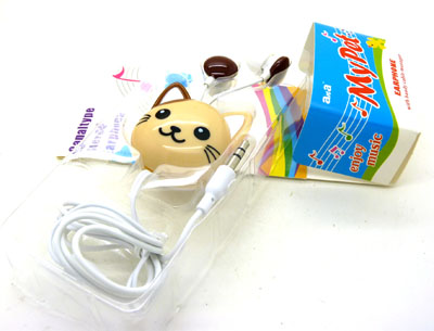 超可爱卡通耳机绕线器 理线器 集线器/耳机绕线器