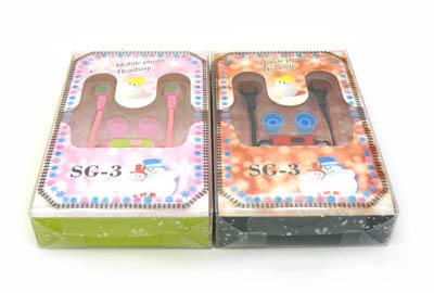 电脑手机耳机入耳式耳麦耳塞线控带麦克风话筒 -多功能耳机SG-3	