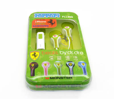 电脑手机mp3耳机入耳式耳麦耳塞式带麦克风 -可通话耳机FLL900